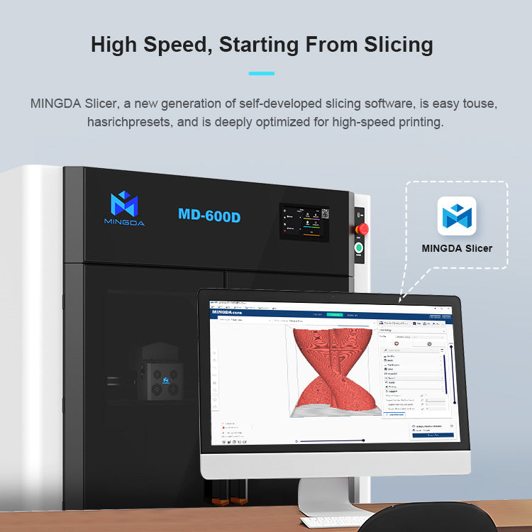 Mingda 600D Industrial Fast Printer