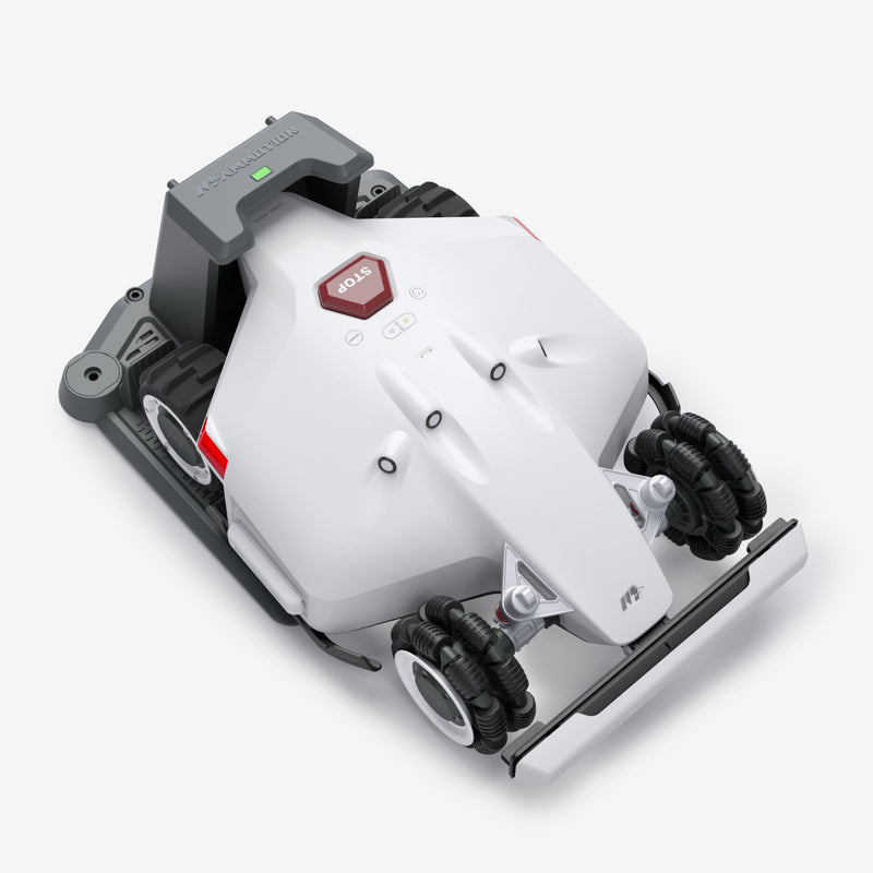 LUBA 2 AWD 3000: Perimeter Wire Free Robot Lawn Mower