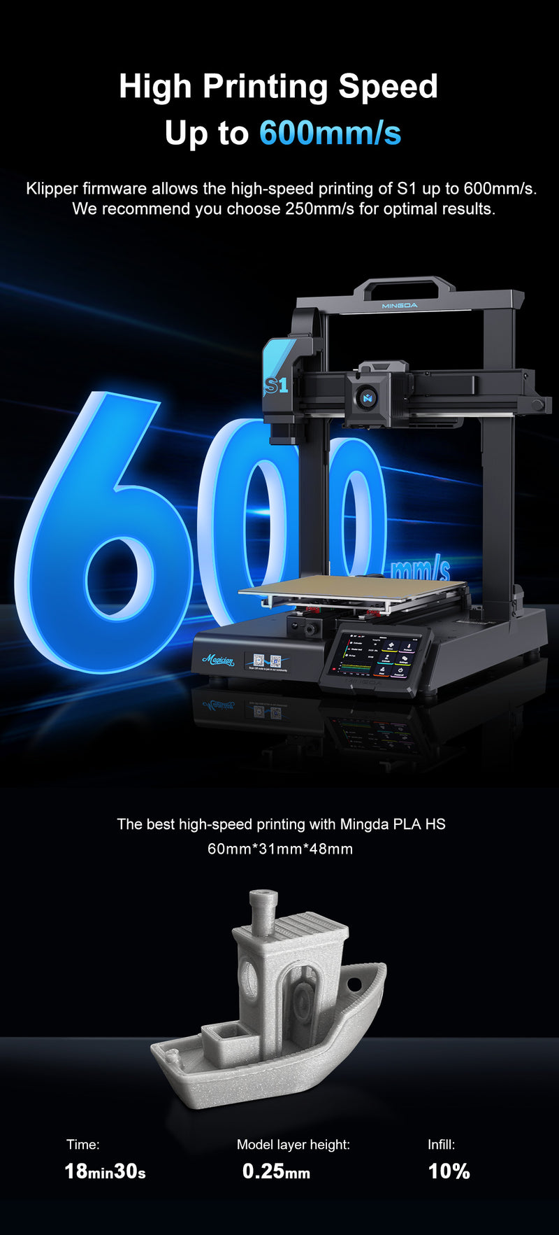 Mingda Magician S1 3D printer