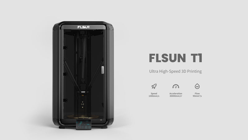 FL Sun T1 large enclosed delta 3d printer