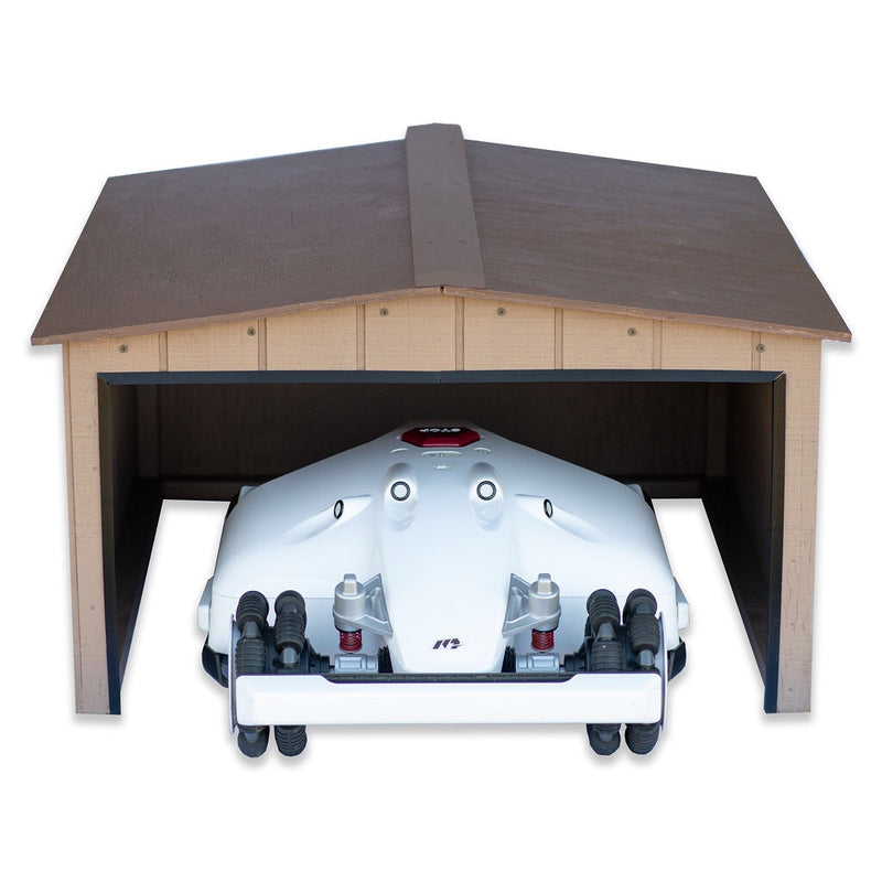 Brewer House Robotic Mower Garage